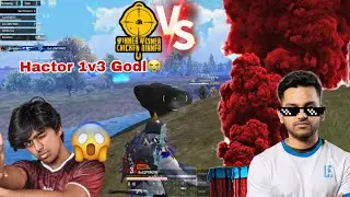 🇮🇳Hector 1v3 Godlike🥶 spower 1v1 hug🤯 #spower #godlike 