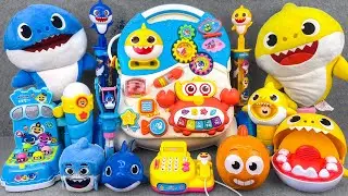 96 Minutes BABY SHARK Collection Unboxing - Satisfying Unboxing Baby Shark School Bag (ASMR)