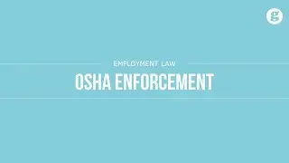 OSHA Enforcement