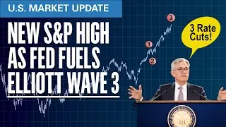 Новый максимум S&P: ФРС подпитывает восходящий тренд по волне Эллиотта 3! | Технический анализ Elliott Wave S&P500 VIX