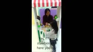 Chatty Tots Program -Teacher Reca and Constance Chan ( 4 years old )