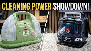 Bissell Little Green vs Shark Stainstriker Carpet Spot cleaner Who Wins?