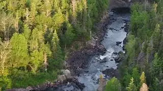 Fly fishing for Atlantic Salmon in Newfoundland with Hunt4fish July 6 2022 and  DJI Mini Part 1 of 2