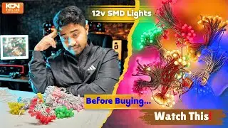 12V SMD KDN Pure Copper LED Light 🔥 | 😱 Brightness Test + Connection #original #kdn