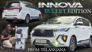 INNOVA CRYSTA BULLET EDITION WITH LEXUS GRILL ALL THE WAY FROM TELANGANA STATE...!!!