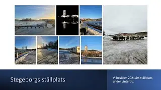 Stegeborgs ställplats på vintern