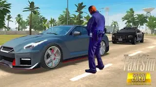 axi Sim 2020 🚖👮 NISSAN GTR UBER CITY CAR DRIVER-Car games Android iOS