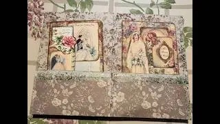 Handmade Wedding Organizer Journal | Bride Planner, Advice Cards & Memory Keepsake