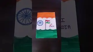 Beautiful Republic Day Card #republicday #drawing  #shorts #youtubeshorts