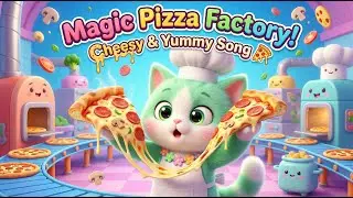 Magic Pizza Factory! 🍕 Yummy Pizza Song with Chef Cat | Kids Songs & Nursery Rhymes
