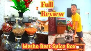 Best Revolving Spice Rack | Masala Rack | Spice Box | Masala Box | Masala Container Unboxing Review