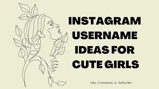 Instagram username ideas for girls || Unique username ideas for girls  [Ish Nazim ]