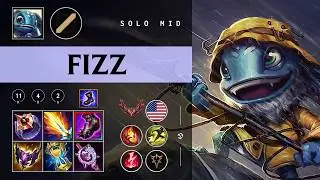 Fizz Mid vs Zed - NA Grandmaster Patch 26.03