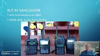 Digital Amateur Radio in Vancouver Part 1 of 2
