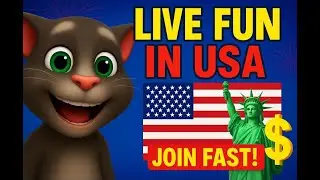 Talking Tom LIVE 🔴 | Funny Voice Reactions 😂 | USA Only 🇺🇸