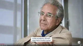 Tribute video to the legacy of Dr. Joan J. Guinovart