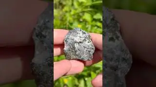 This Blue Calcite looks like an Ice Rock!! #crystals #rockhounding #calcite