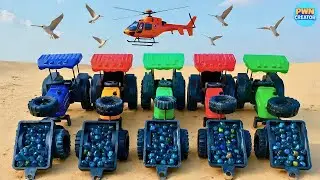 Diy diorama making mini motor water pump science project | Mini Tractor@PwnCreator