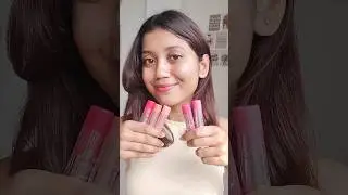 NYKAA BEAUTY NEWLY LAUNCHED TINTED LIPBALMS||LIPBALM REVIEW#short #youtubeshort #lipbalm #explore