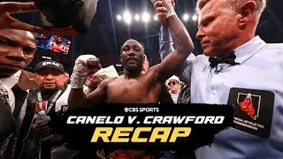 Terence Crawford takes down Canelo &Aacute;lvarez, becomes undisputed Super Middleweight Champion