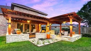 PRETTY OUTDOOR PERGOLA DESIGN IDEAS | 23 BEST PERGOLA LIVING SPACE DECOR FOR COZY BACKYARD AREA