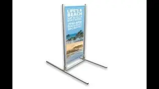 Portable Outdoor Banner Stands Designs