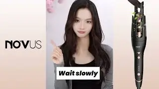 Make your hair salon simple - NOVUS Anti-Scald Automatic Curling Iron