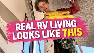 Tiny home, big chores. Awning maintenance and RV lifestyle insights. 