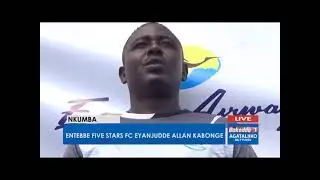 ALLAN KABONGE  THE MESSIAH NEW HEAD COACH WITH  ENTEBBE AIRWAYS.