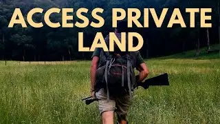 How I get permission to hunt private land