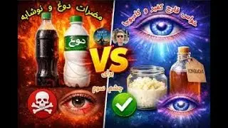 ویس: ضررهای دوغ و نوشابه VS خواص قارچ کفیر و کامبوجا برای چشم سوم