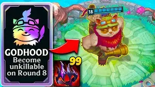 I created the ULTIMATE INFINITE SCALING Teemo build in Arena...