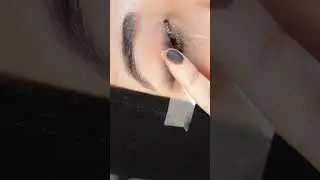 Silver Black Smokey Eyes in Just 2 Minutes | Makeup Hack