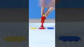 Dipping LEGO Minifigure in Paint