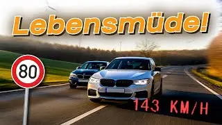 150 auf der Landstraße, ausgebüxtes Lamm und vorfahrende Fordfahrer | #GERMAN #DASHCAM | #306