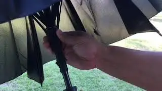 Windproof golf umbrella