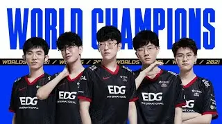 LOL Esports Manager : Rank Th&aacute;ch Đấu Lineup Edward Gaming EDG v&ocirc; địch CKTG 2021