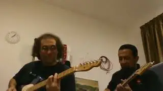 Ustaz Azhar Idrus Main Gitar Bersama Umarul Iklim Layan Blues