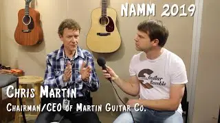 Interview with Chris Martin of Martin Guitar Co. at 2019 NAMM Show