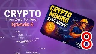 Crypto Mining Explained! #airdrop #learning #cryptocurrency #mining #cryptomining #btc #bitcoin #eth