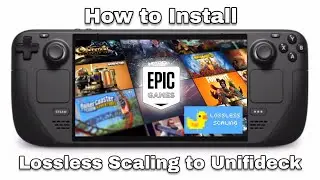 Как установить Lossless Scaling на Unifideck в Steam Deck | Краткое и простое руководство