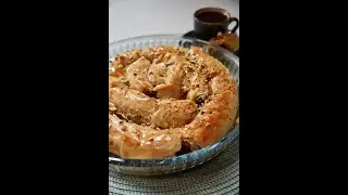 M&rsquo;hanncha - vegan version of Moroccan snake pastry 🇲🇦Culinary journey around the world:Morocco🇲🇦