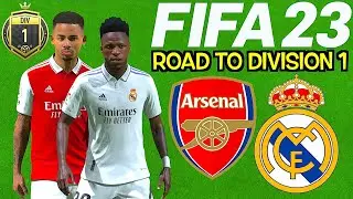 FIFA 23 Online Seasons #100 - Road To Division 1 - Arsenal vs Real Madrid
