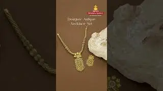 Designer Antique Necklace set Collections | Pothys Swarna Mahal
