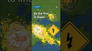 ⚡❗ Extreme lightning activity! A severe thunderstorm was spotted just southeast of New Orleans.