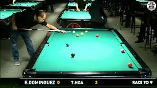 E.Dominguez (0) vs T.Hoa (1) - MEZZ WEST STATE TOUR - 9 Ball - Race 9