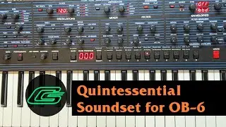 Quintessential OB-6 Synthesizer Sound Set [Demo 01]