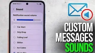 How to Change Text Message Notification Sounds on Samsung Galaxy A36