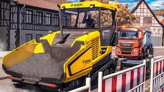 Bau Simulator #2: Straße asphaltieren | CONSTRUCTION SIMULATOR