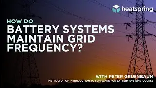 How Do Battery Systems Maintain Grid Frequency?